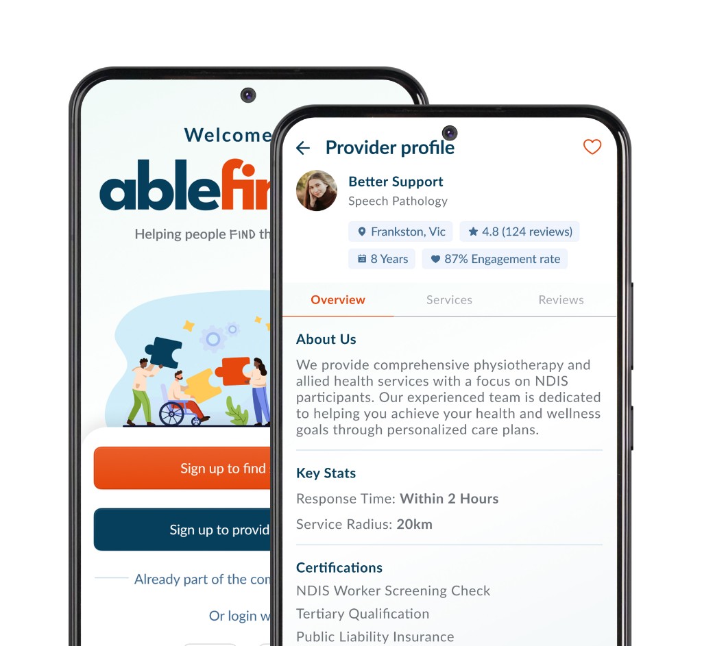 AbleFinder business context