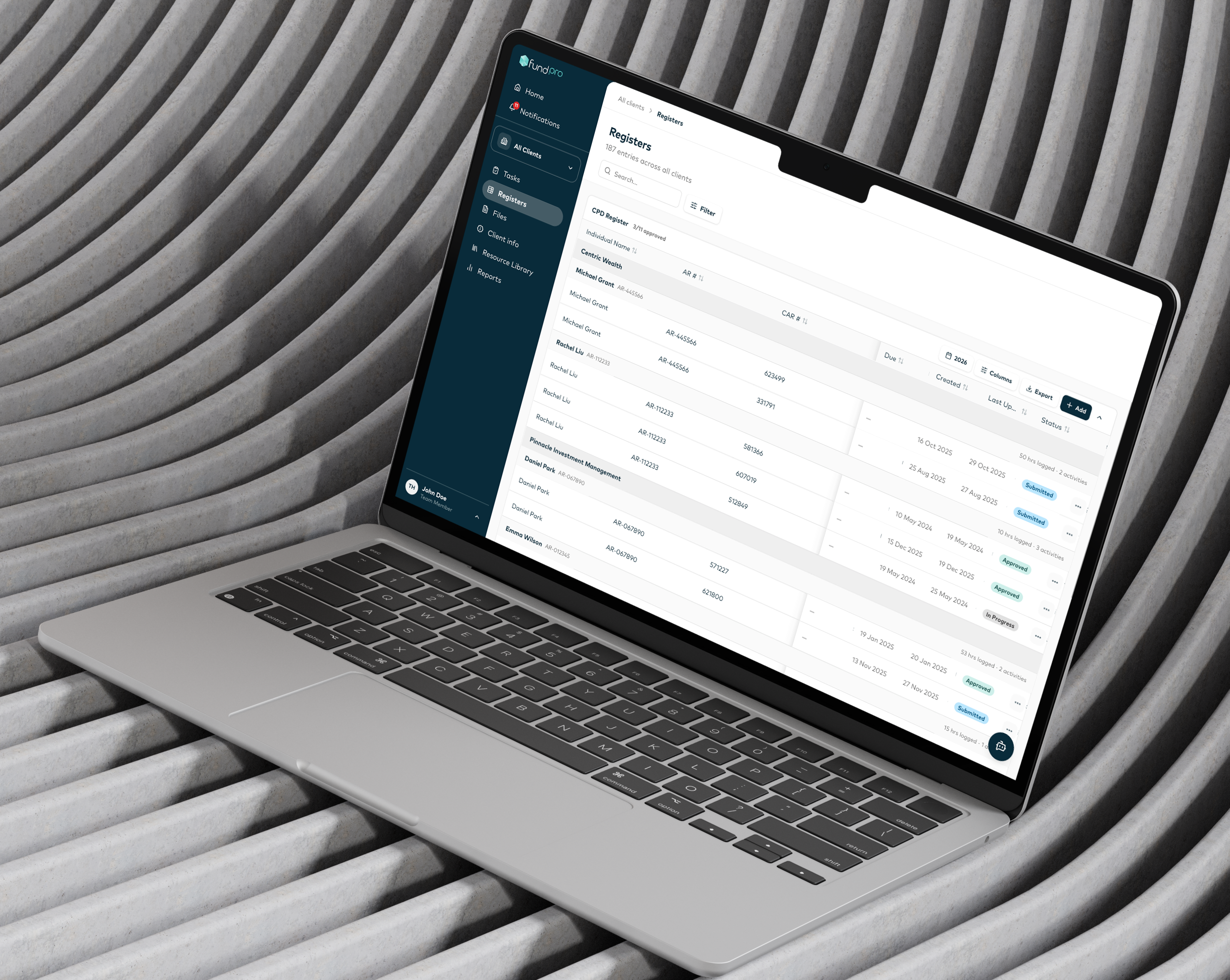 FundPro business context