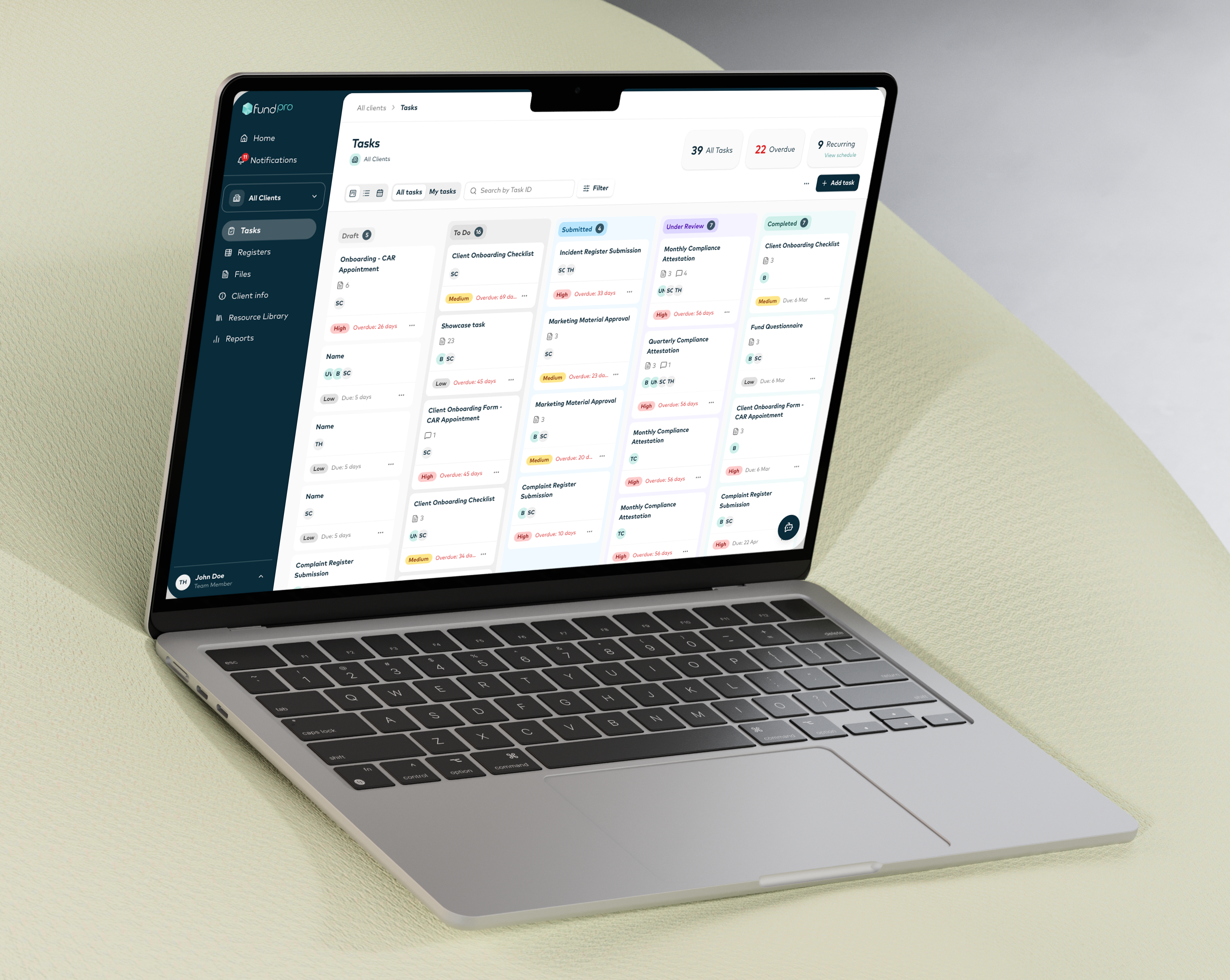 FundPro objectives
