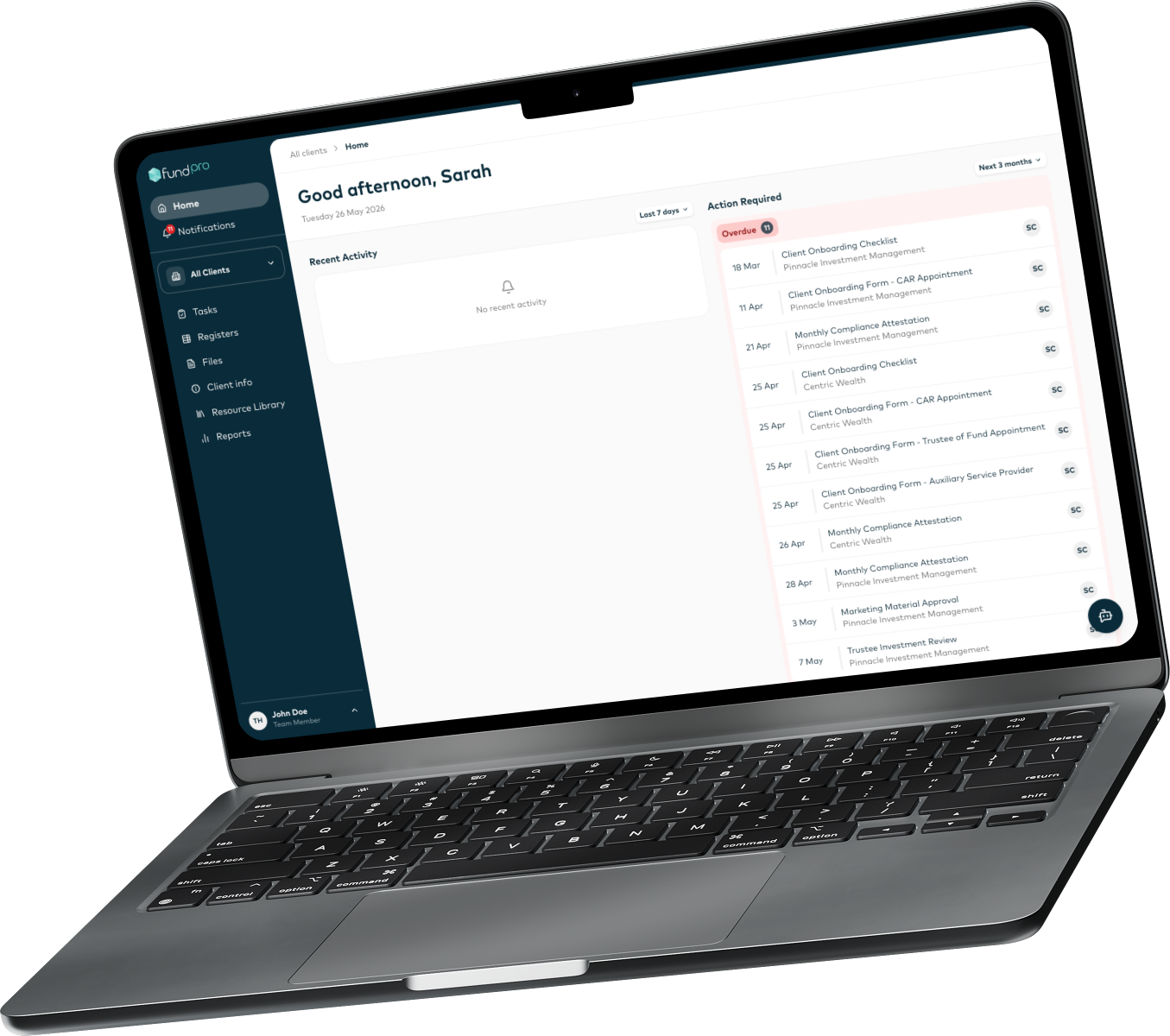 FundPro proposed solution